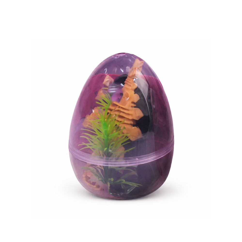 HUEVO TRANSPARENTE DE DINOSAURIO