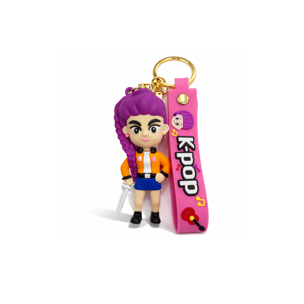 LLAVERO SILICONA GUERRERAS KPOP