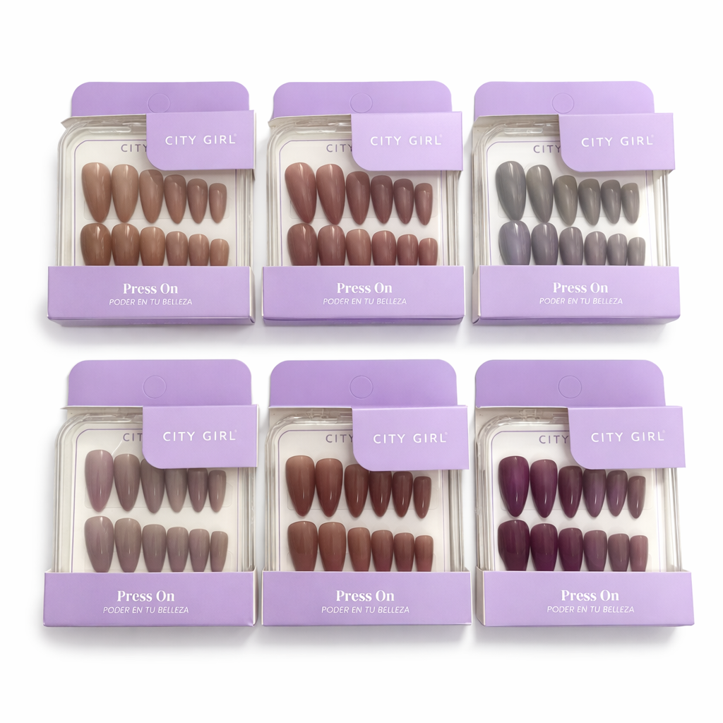 UÑAS PRESS ON ALMENDRA