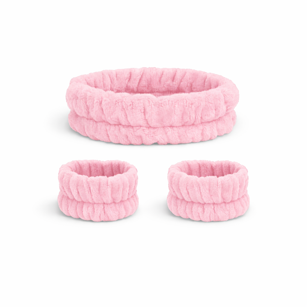 VINCHA Y MUÑEQUERA SKINCARE