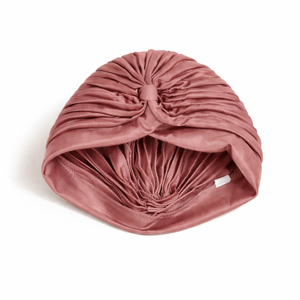 TURBANTE COLOR LISO CON RELIEVE