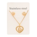 SET CADENA Y AROS ACERO QUIRURGICO