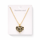 CADENA DIJE CORAZON ACERO QUIRURGICO