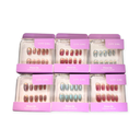 UÑAS PRESS ON CORTAS HOLOGRAFICA