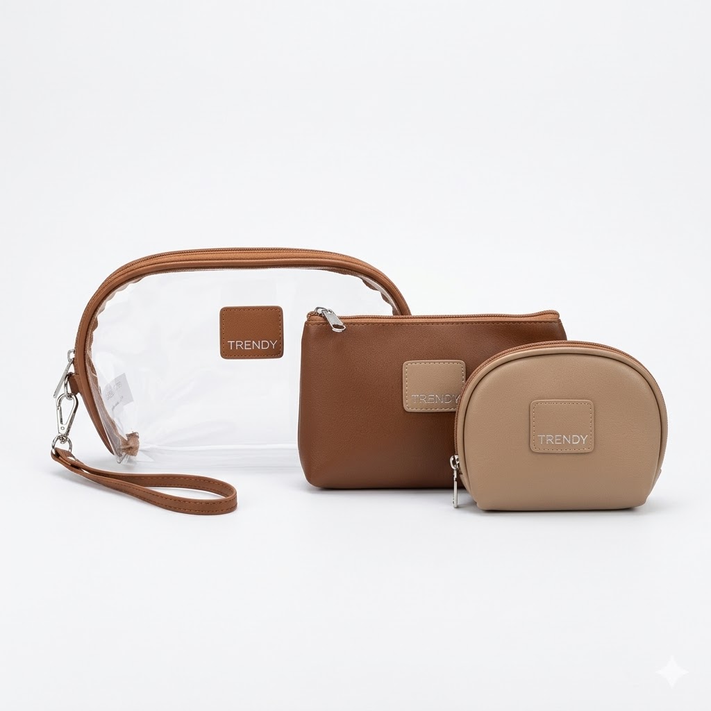 SET PORTACOSMETICO X3 TRENDY