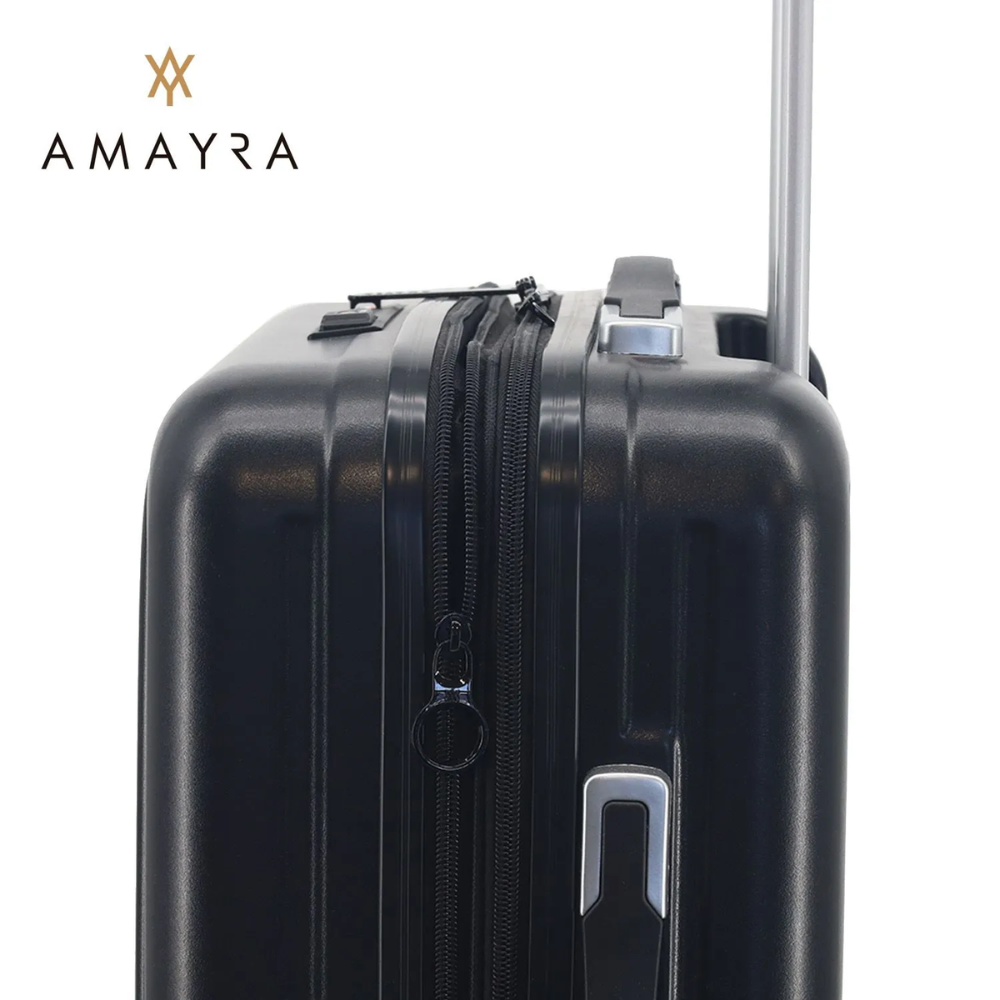 VALIJA 20" ABS COLOR LISO RELIEVE AMAYRA