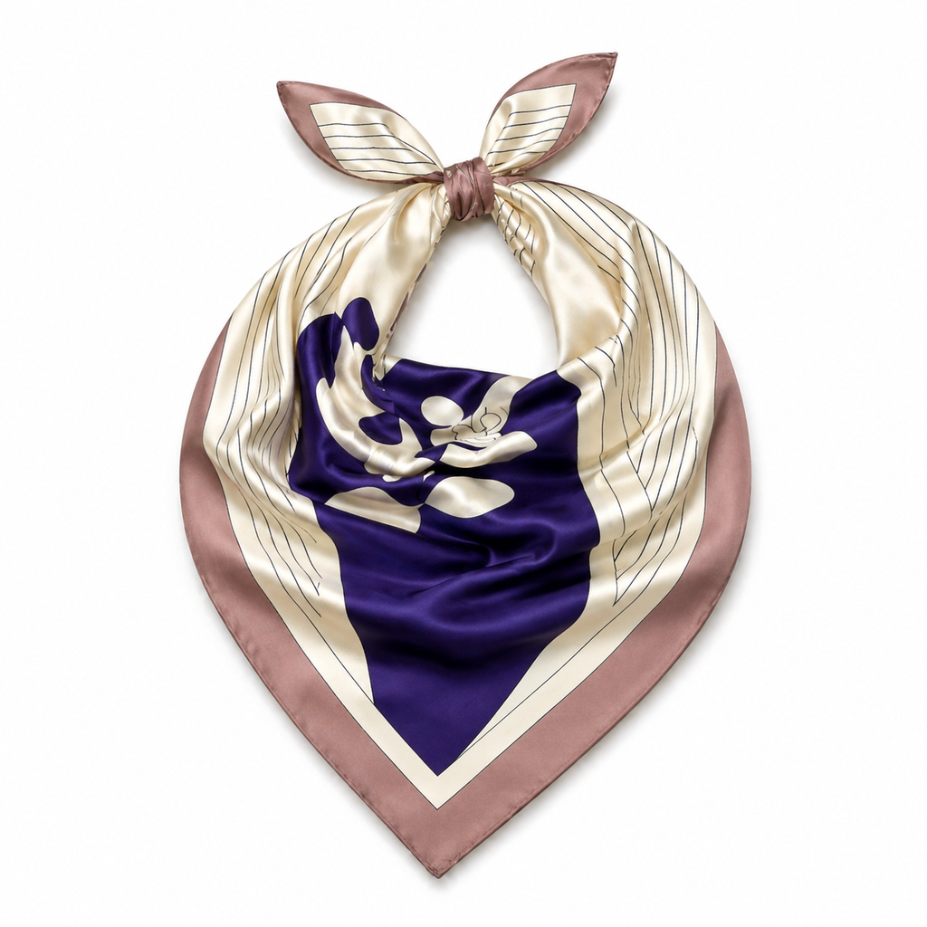 PAÑUELO CON ESTAMPADAS VARIAS