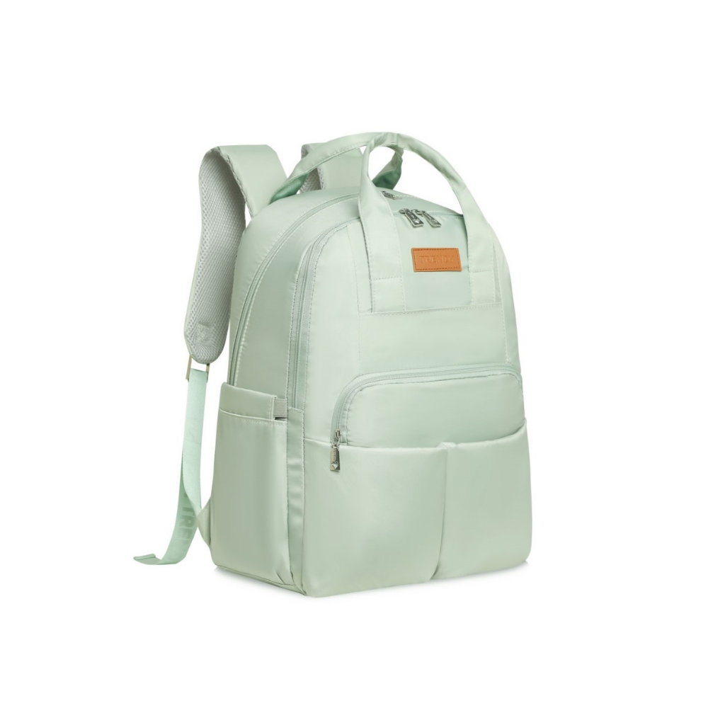 MOCHILA MATERNAL 17" APLIQUE TRENDY