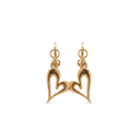 AROS CLIP COLGANTE DORADO