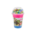 SLIME 3 COLORES CON CRUCHY Y DINO