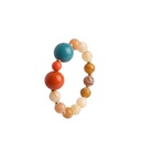 PULSERA ELASTICA BOLITAS NAC