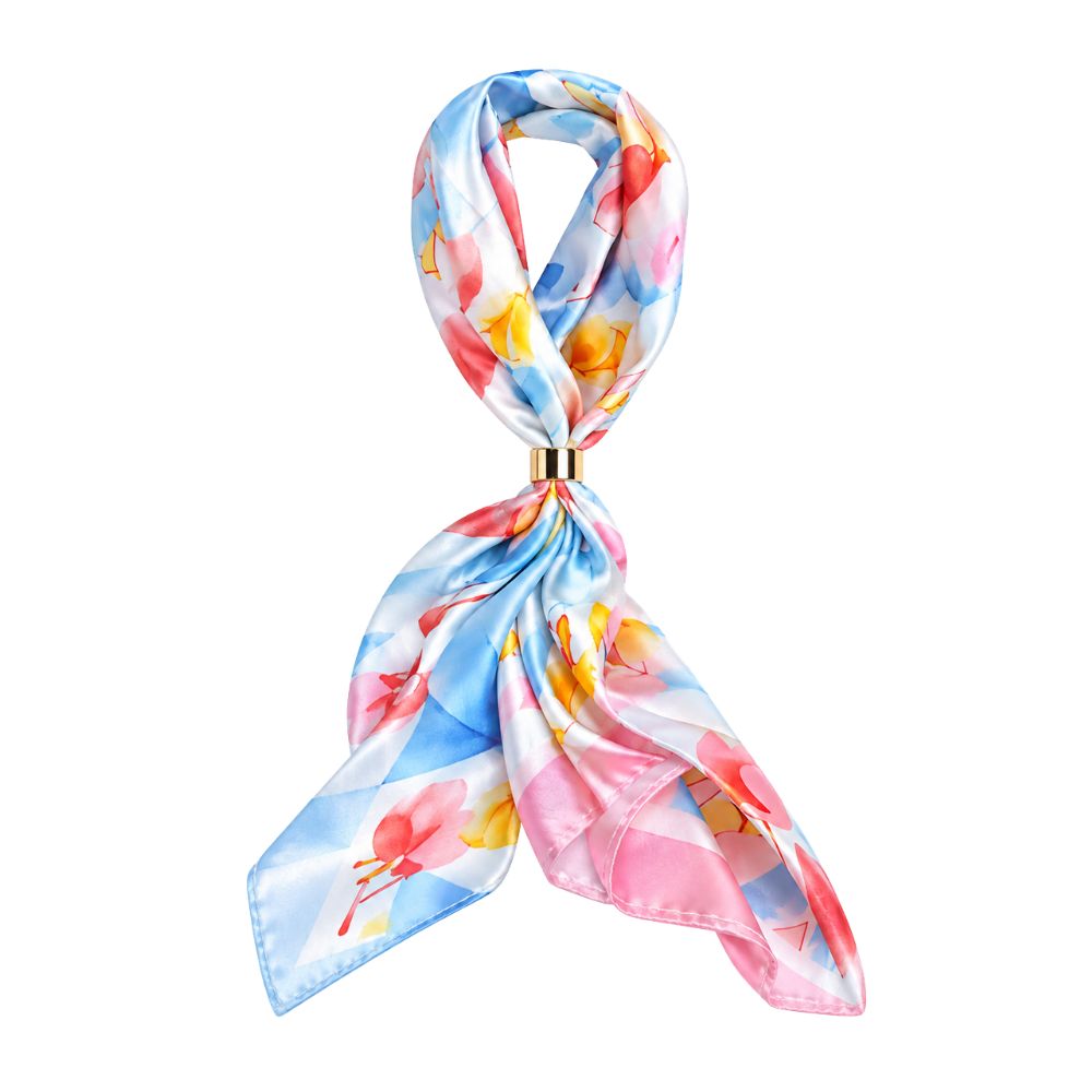 PAÑUELO ESTAMPADO DISEÑO FLORAL