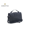 CARTERA BANDOLERA CON SOLAPA FRONTAL ELEGANTE AMAYRA