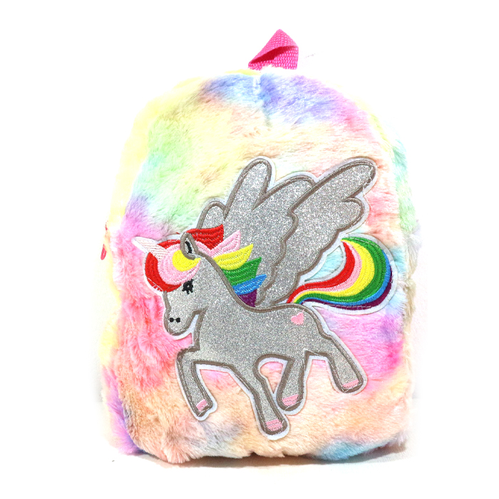 [34420] MOCHILA DE PELUCHE UNICORNIO 12 PULGADAS