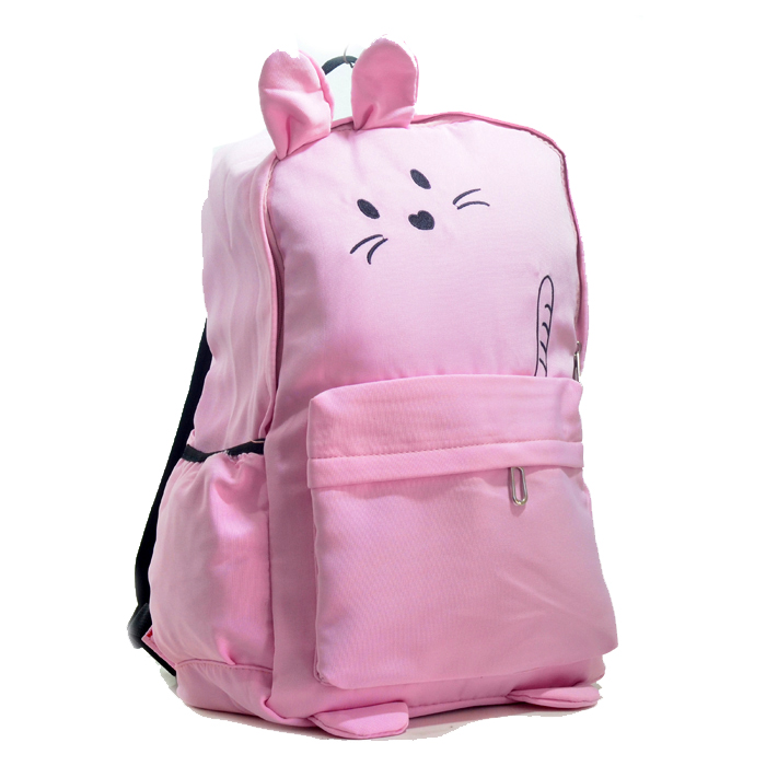 [35427] MOCHILA CON OREJAS GATO 18 PULGADAS