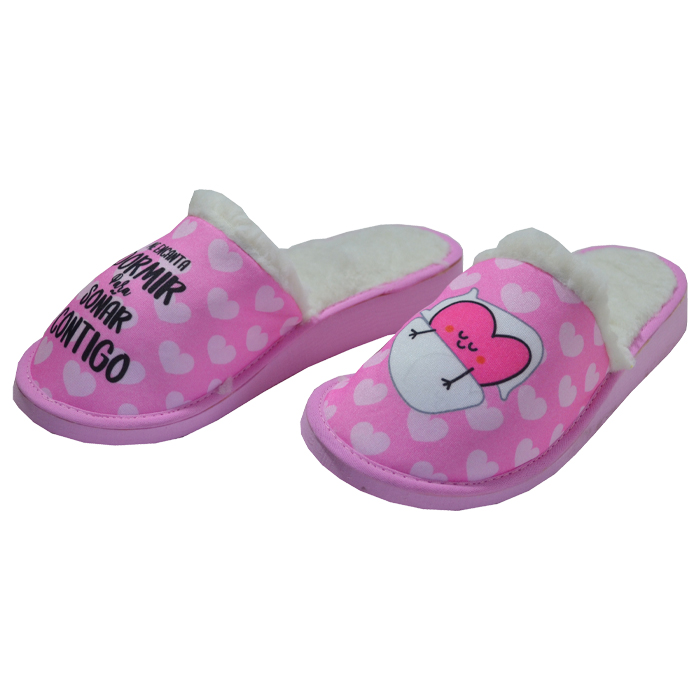 [36300] PANTUFLAS DE DAMA CON CORDERITO 35-36
