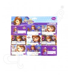 ETIQUETAS AUTOADHESIVAS POR 9 UNIDADES PRINCESA SOFIA