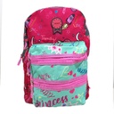 MOCHILA 17" ESTAMPA PINK