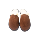 PANTUFLAS DE HOMBRE SIMIL CARPINCHO CON CORDERITO TALLE 41-42