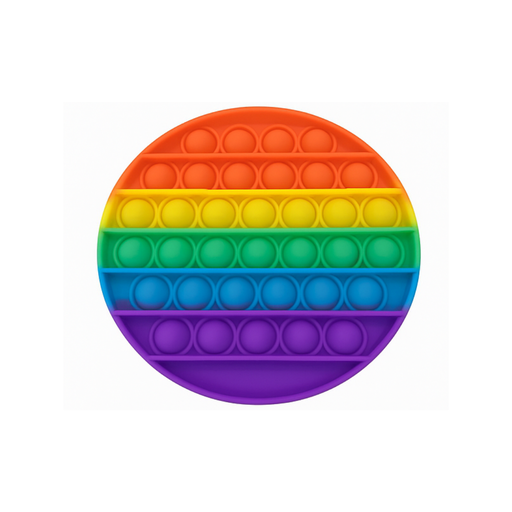 POP IT CIRCULAR MULTICOLOR 12x12CM