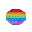 POP IT FORMAS ARCO IRIS 12x12cm