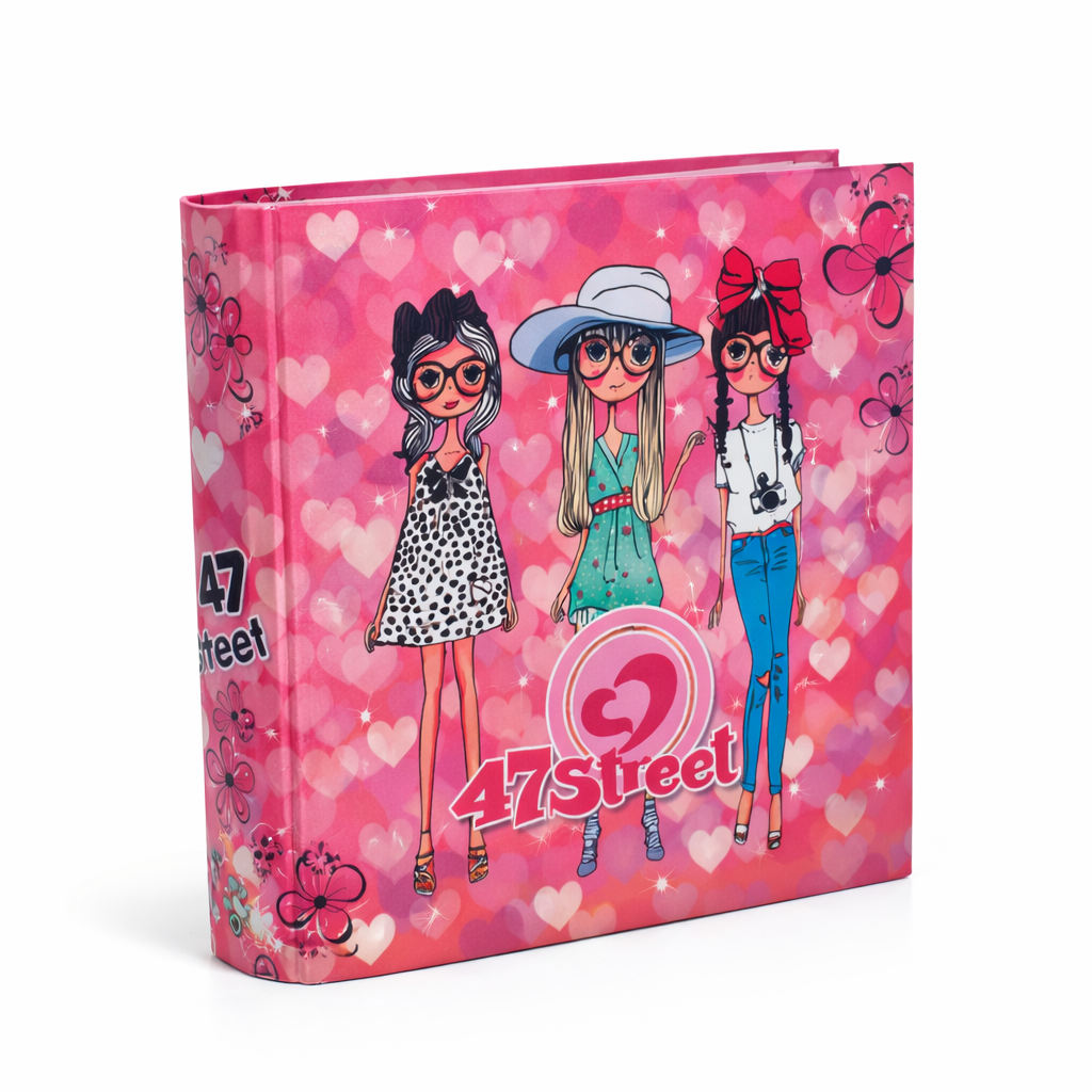 CARPETA 3 ANILLOS GIRLS FAV 47 STREET