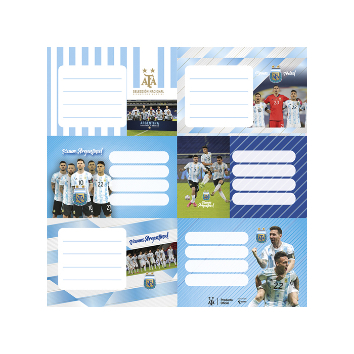 ETIQUETAS PARA CUADERNO AFA MOOVING