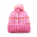 GORRO TEJIDO MULTICOLOR POMPON