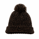 GORRO TEJIDO BICOLOR POMPON