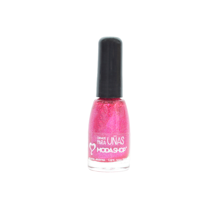 ESMALTE MODASHOP FUCSIA CON BRILLO