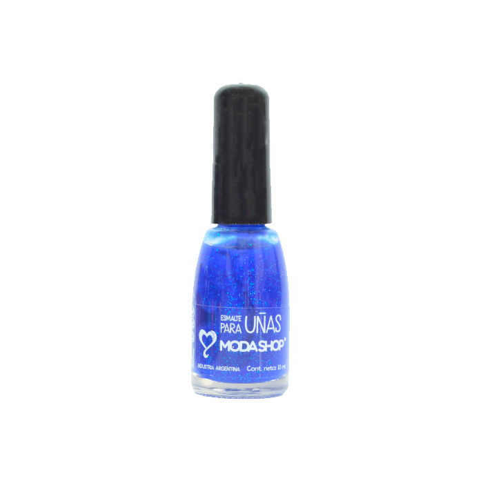 ESMALTE MODASHOP AZUL FRANCIA CON BRILLO