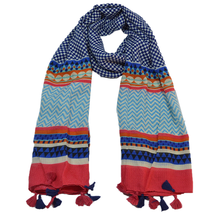 PASHMINA INDU CON BORLAS