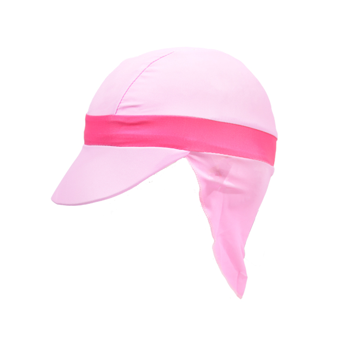 GORRO INF CON FILTRO UV LISO ROSA