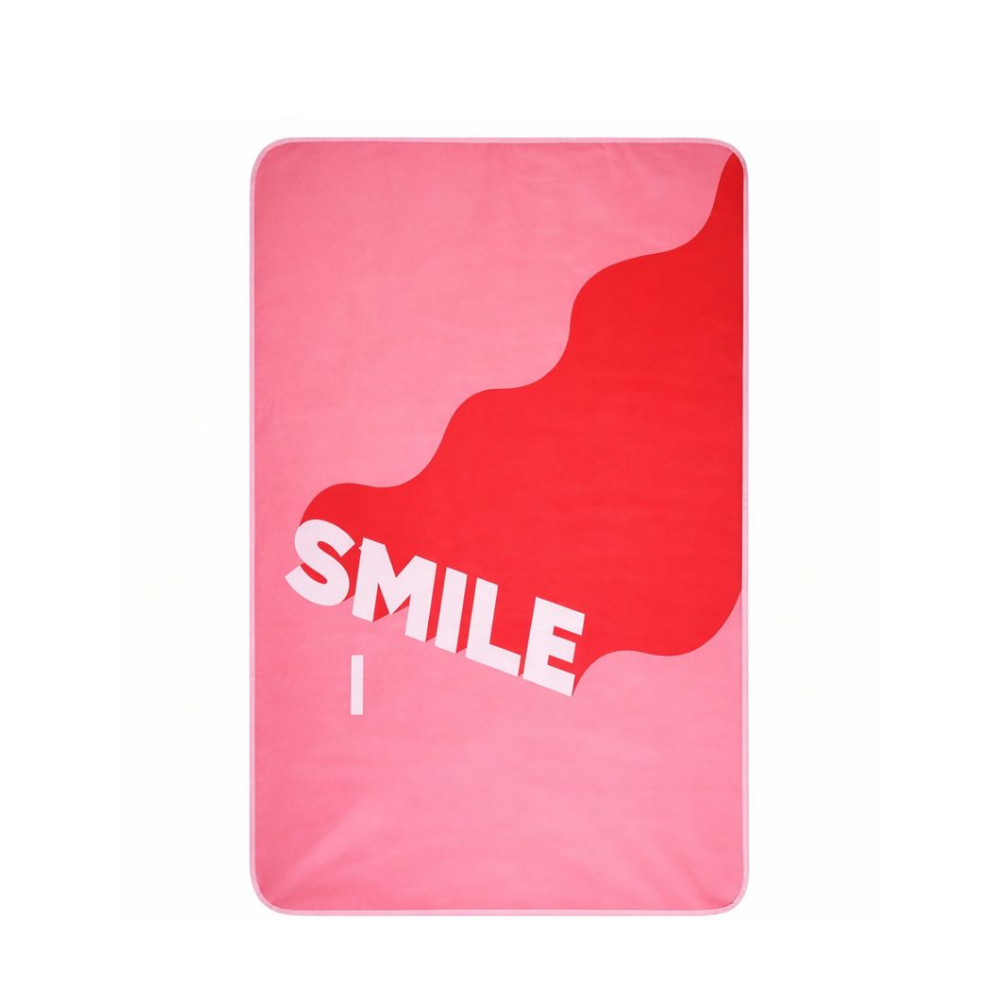 LONA PLAYERA SMILE BE PINK