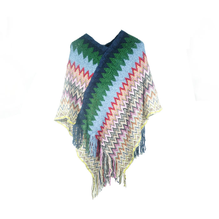 PONCHO TEJIDO