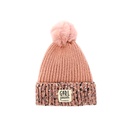 GORRO CON POMPON APLIQUE TRENDY