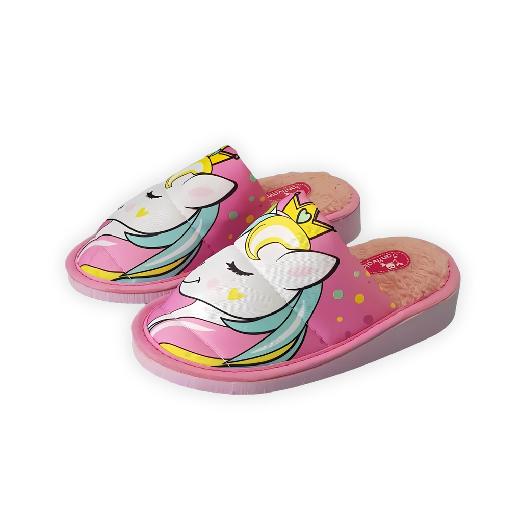 PANTUFLAS INFANTILES UNICORNIO 31-32