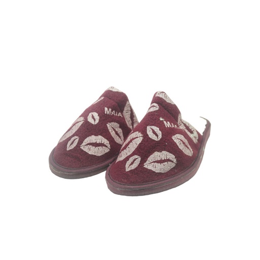 PANTUFLA POLAR DIBUJADA 37-38