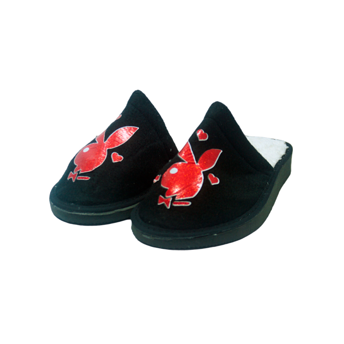 PANTUFLA DAMA POLAR ESTAMPADA 39-40