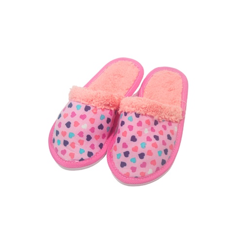 PANTUFLA ESTAMPADA CON CORDERITO 35-36
