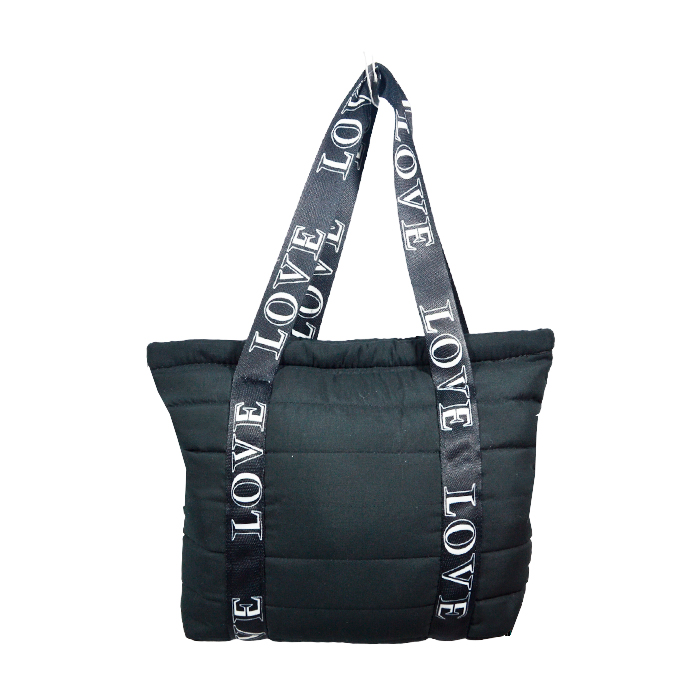 BOLSO PUFFER C/ CORREA ESTAMPADA