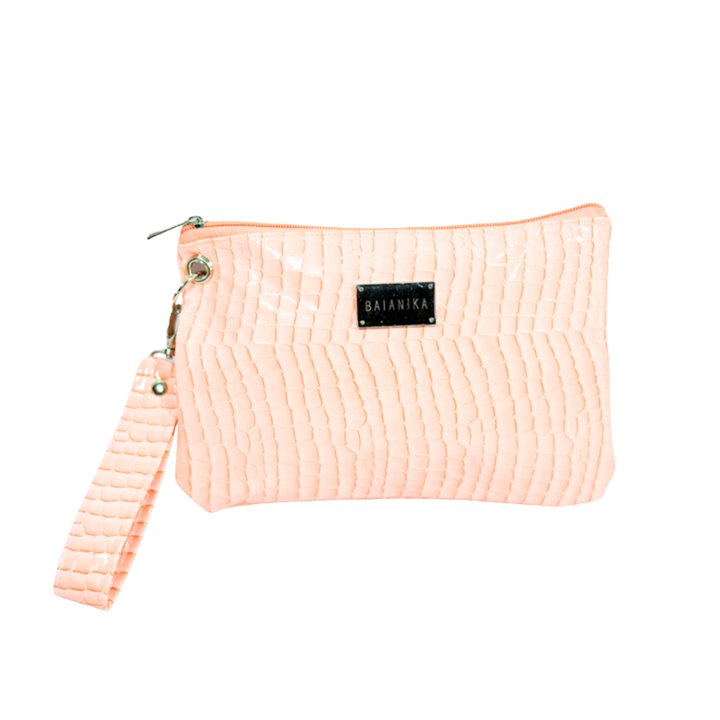 SOBRE MINI BAG CROCO LLAVERO CHARM