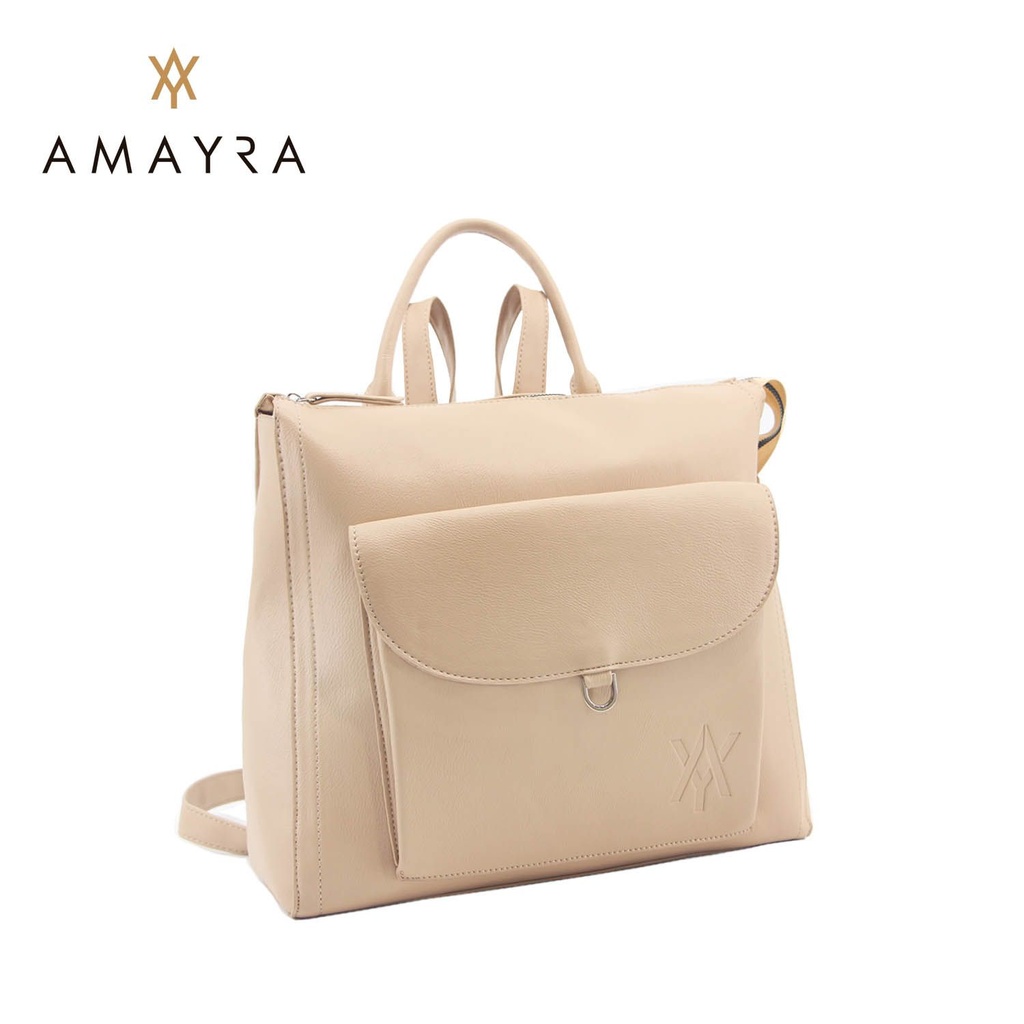 MOCHILA AMPLIA CON BOLSILLO AMAYRA