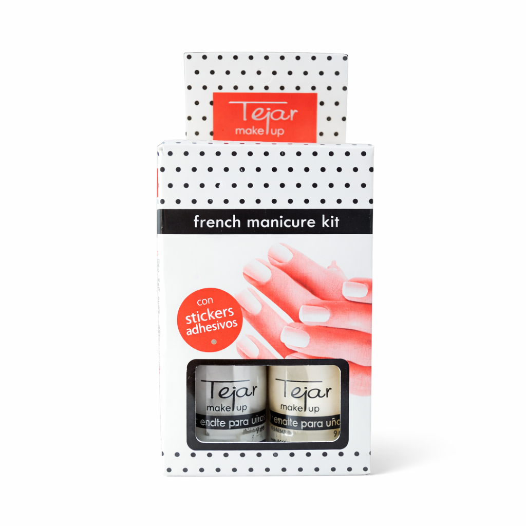 SET ESMALTE PARA UÑAS FRANCESITAS
