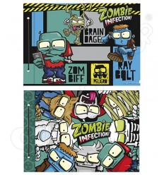 CARPETA NRO 5 DE DIBUJO CARTONE ZOMBIE INFECTION