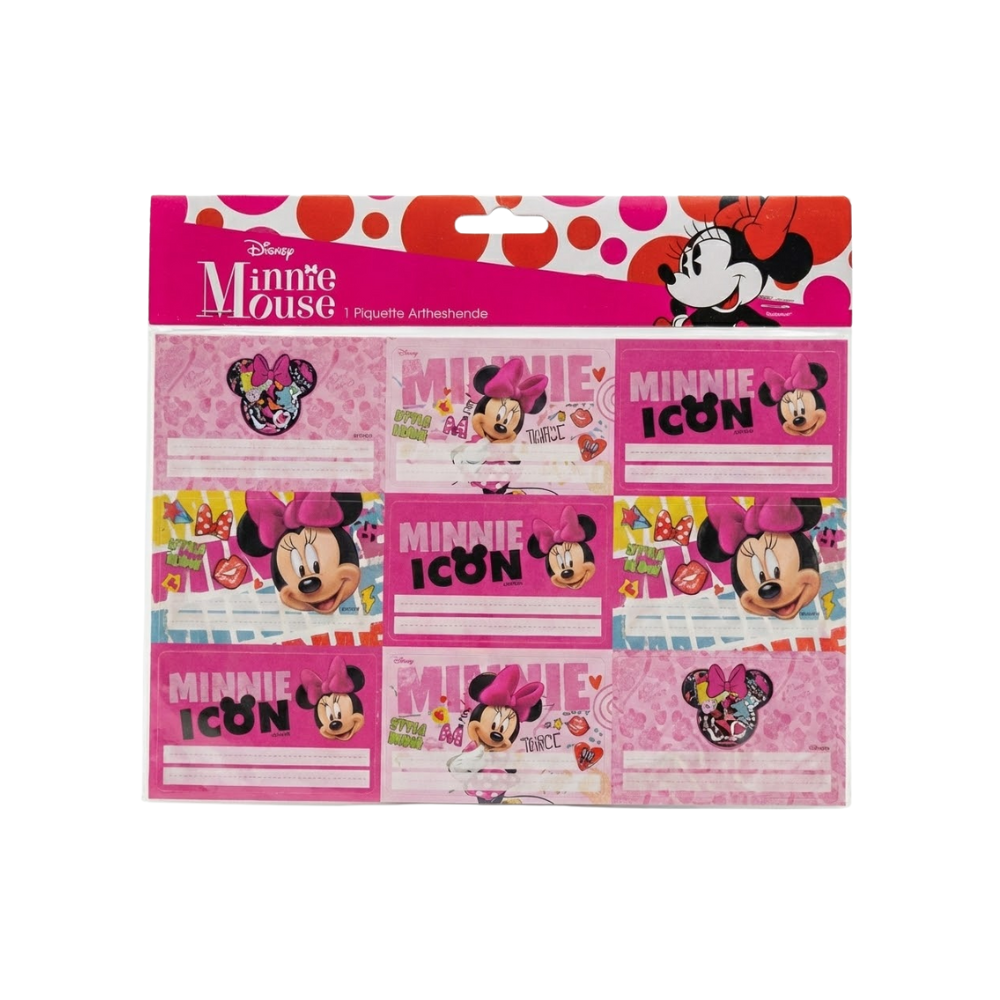 ETIQUETAS PARA CUADERNO DISNEY