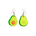 AROS DE ACRILICO CON FORMA DE PALTA