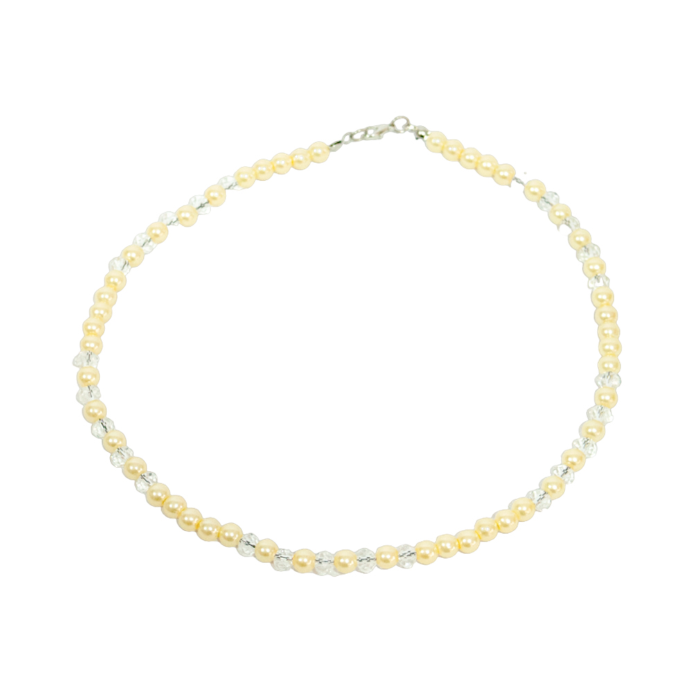 COLLAR PERLAS Y CANUTILLOS