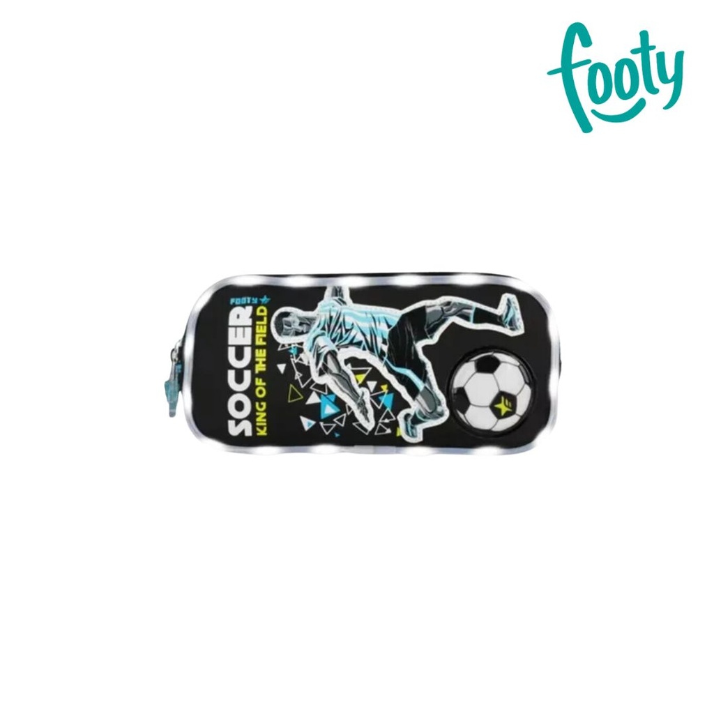 CARTUCHERA LUZ LED FUTBOL FOOTY