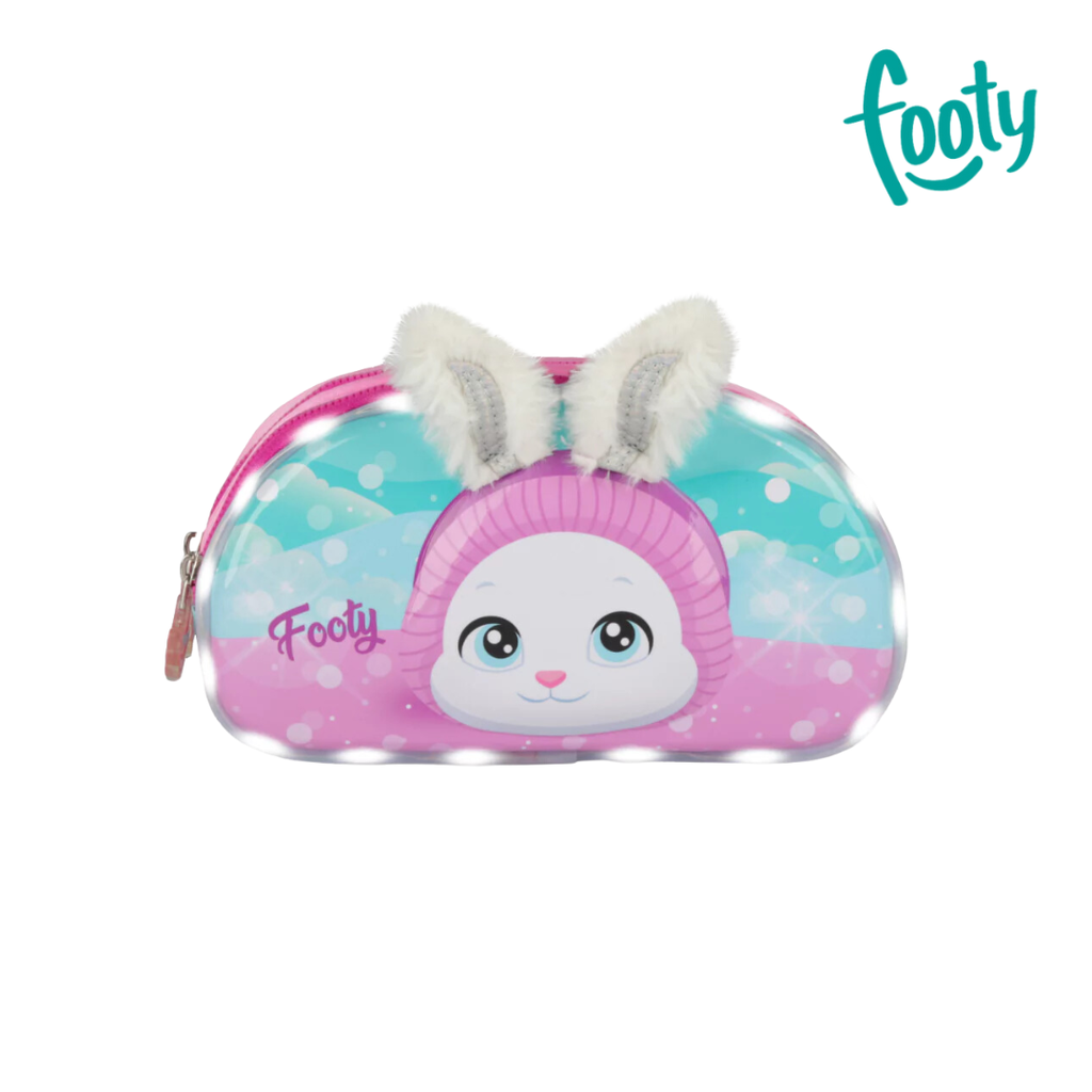 CARTUCHERA FOOTY CON LED BUNNY